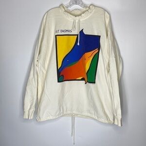 Mussfeldt Design St. Thomas Dolphin Pullover Sweatshirt XL